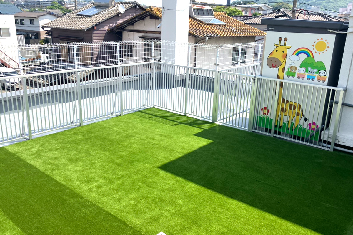人工芝ターフグランデプレミアム施工例6
